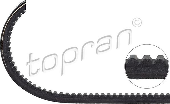 Topran 101 505 - Drive belt, V-Belt car-mod.net