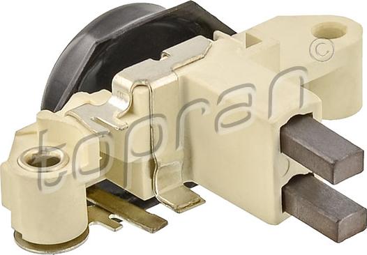 Topran 100 134 - Voltage regulator, alternator car-mod.net