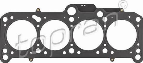 Topran 100 283 - Gasket, cylinder head car-mod.net