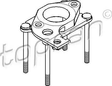 Topran 101 002 - Flange, carburettor car-mod.net