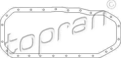 Topran 101 029 - Gasket, oil sump car-mod.net
