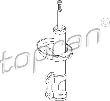 Topran 108 364 - Shock Absorber car-mod.net