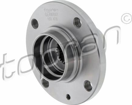 Topran 103 478 - Wheel Hub car-mod.net