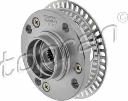 Topran 103 477 - Wheel Hub car-mod.net
