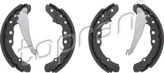 Topran 103 532 - Drum Brake Shoe Set car-mod.net