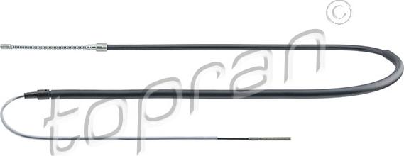 Topran 103 520 - Cable, parking brake car-mod.net