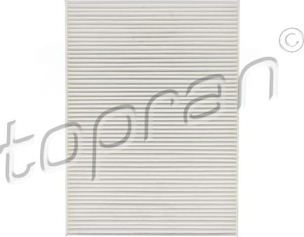 Topran 103 091 - Filter, interior air car-mod.net