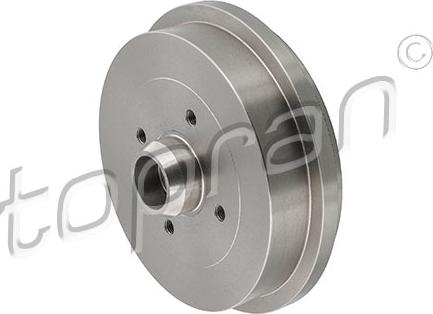 Topran 103 058 - Brake Drum car-mod.net