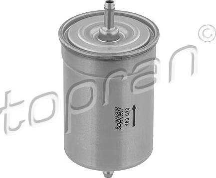 Topran 103 023 - Fuel filter car-mod.net
