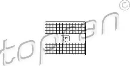 Topran 103 141 - Switch, rear window heating car-mod.net