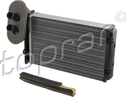 Topran 103 147 - Heat Exchanger, interior heating car-mod.net