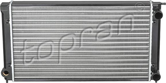 Topran 103 384 - Radiator, engine cooling car-mod.net