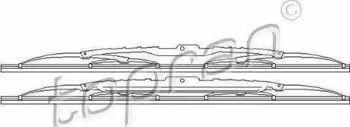 Topran 102 980 - Wiper Blade car-mod.net