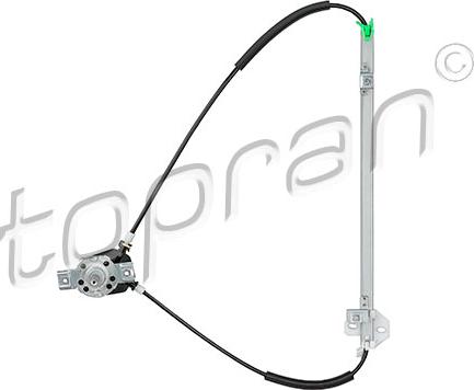 Topran 102 885 - Window Regulator car-mod.net