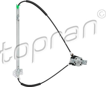 Topran 102 887 - Window Regulator car-mod.net