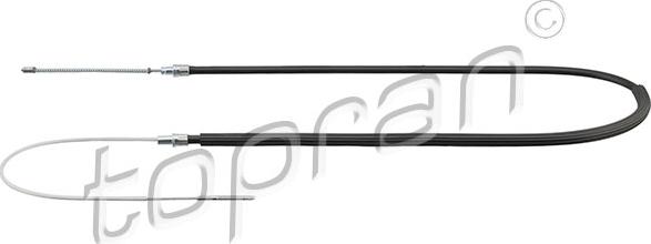 Topran 102 833 - Cable, parking brake car-mod.net