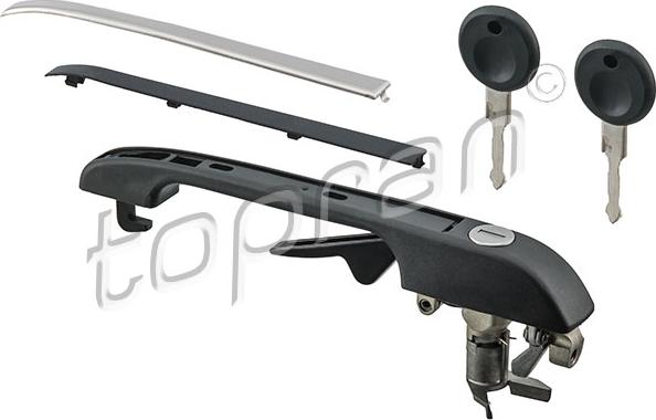 Topran 102 878 - Door Handle car-mod.net