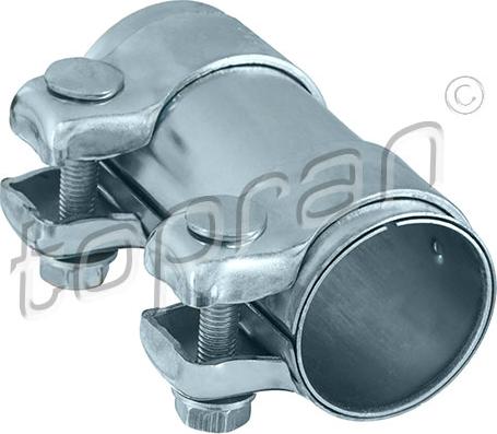 Topran 107 222 - Pipe Connector, exhaust system car-mod.net
