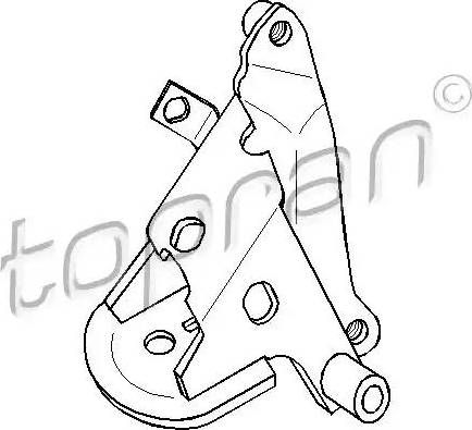 Topran 102 739 - Bracket, engine mounting car-mod.net