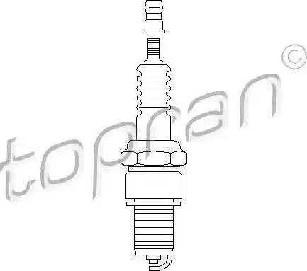 Topran 107 128 - Spark Plug car-mod.net