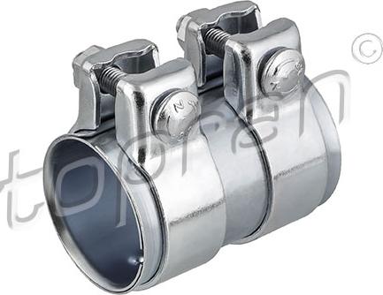 Topran 107 220 - Pipe Connector, exhaust system car-mod.net