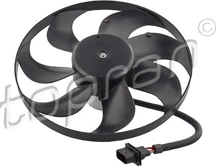 Topran 107 704 - Fan, radiator car-mod.net