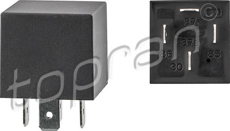 Topran 107 731 - Relay, air conditioning car-mod.net