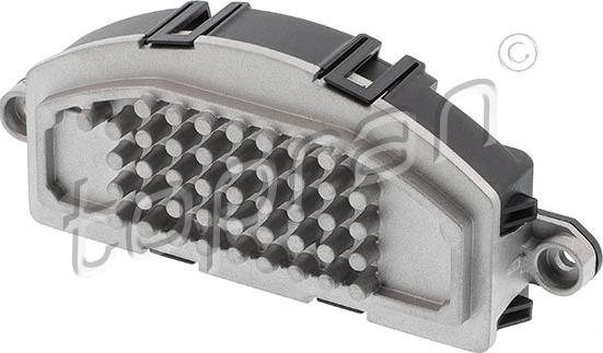 Topran 119 648 - Regulator, passenger compartment fan car-mod.net