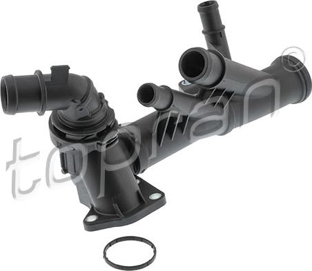 Topran 119 617 - Coolant thermostat / housing car-mod.net