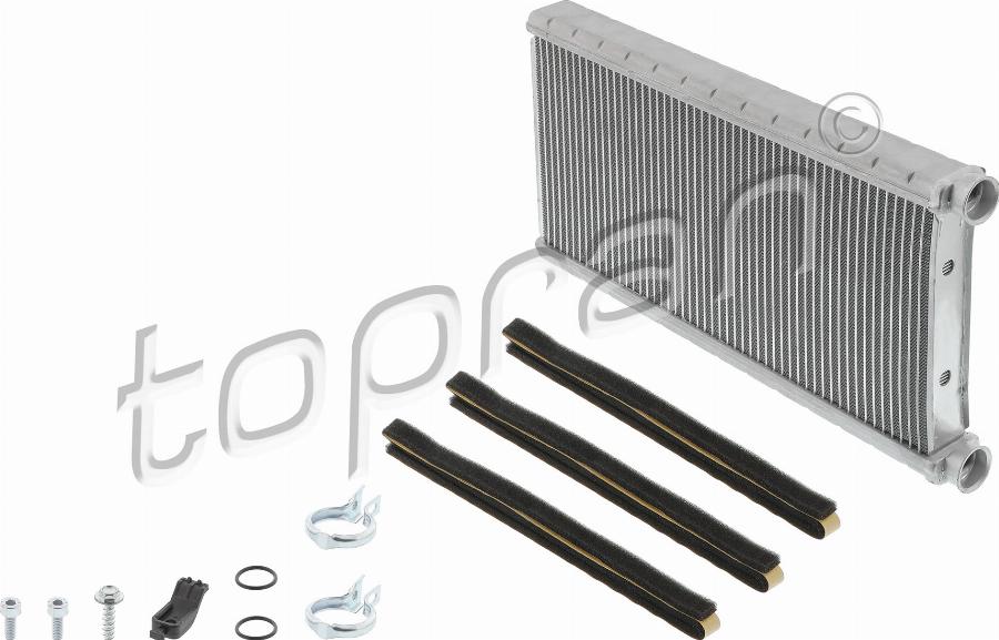CARRO 126106500 - Heat Exchanger, interior heating car-mod.net
