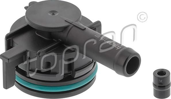 Topran 119 277 - Valve, engine block breather car-mod.net