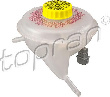 Topran 114 009 - Expansion Tank, brake fluid car-mod.net
