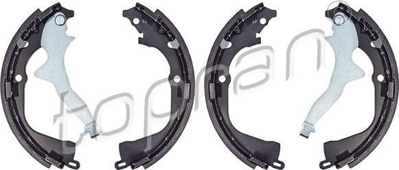 Topran 114 031 - Drum Brake Shoe Set car-mod.net