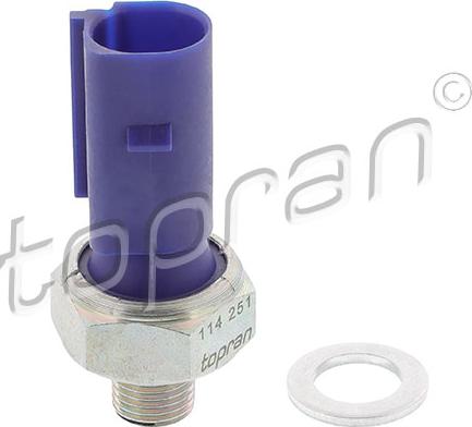 Topran 114 251 - Sender Unit, oil pressure car-mod.net