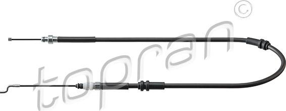 Topran 115 976 - Cable, parking brake car-mod.net