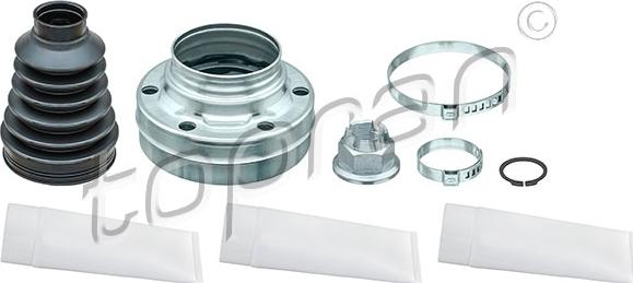 Topran 115 162 - CV Joint Kit, drive shaft car-mod.net