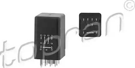 Topran 115 875 - Relay, glow plug system car-mod.net