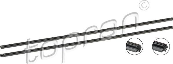 Topran 115 284 - Wiper Blade Rubber car-mod.net