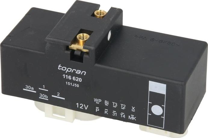 Topran 116 620 - Relay, cooling fan car-mod.net