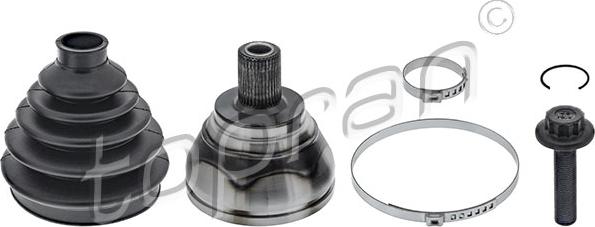 Topran 116 111 - CV Joint Kit, drive shaft car-mod.net