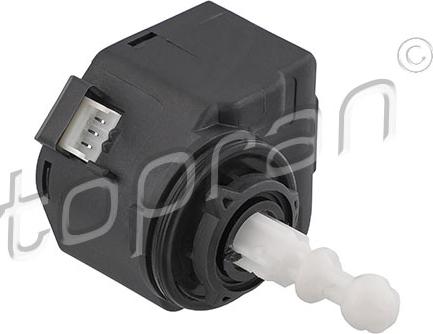 Topran 116 178 - Control, actuator, headlight range adjustment car-mod.net