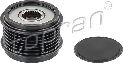 Topran 116 381 - Pulley, alternator, freewheel clutch car-mod.net