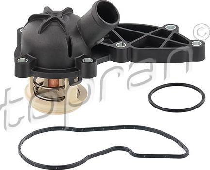 Topran 116 766 - Coolant thermostat / housing car-mod.net