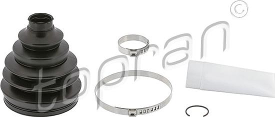 Topran 111 667 - Bellow, drive shaft car-mod.net