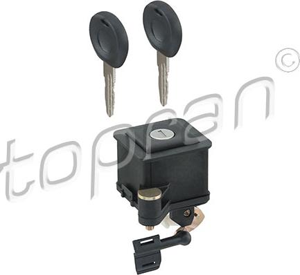 Topran 111 128 - Tailgate Lock car-mod.net