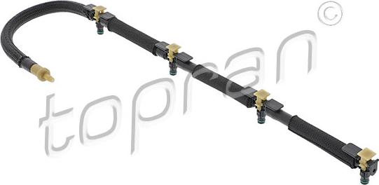 Topran 118 578 - Hose, fuel overflow car-mod.net