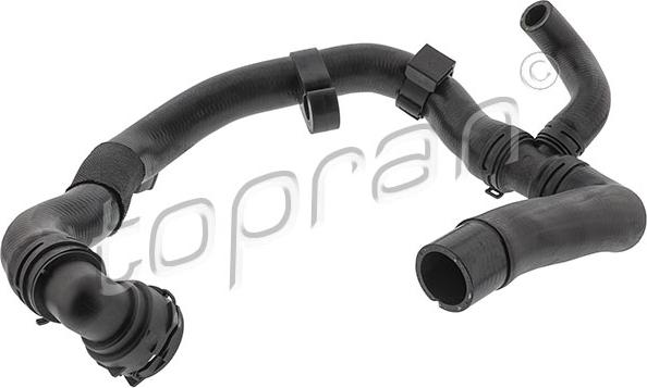 Topran 118 854 - Radiator Hose car-mod.net