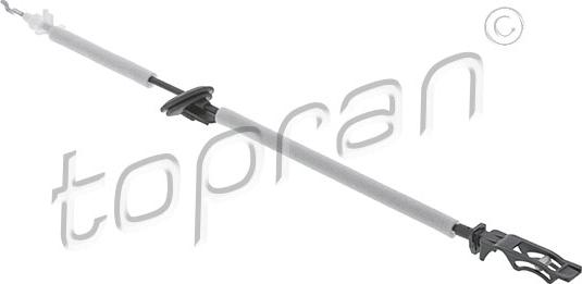 Topran 118 397 - Cable, door release car-mod.net