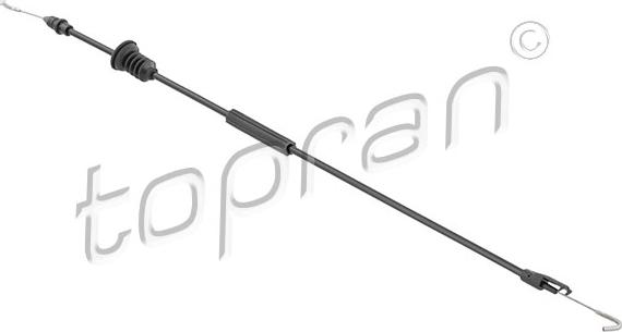 Topran 118 363 - Cable, door release car-mod.net