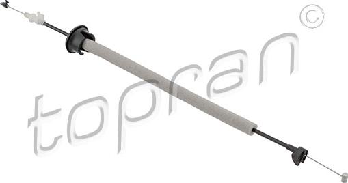 Topran 118 386 - Cable, door release car-mod.net